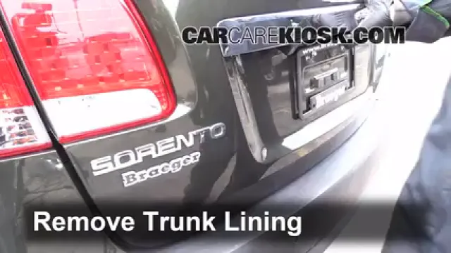 2012 Kia Sorento EX 3.5L V6 Tires & Wheels Change a Flat Tire